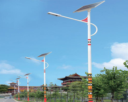 叶城民族特色路灯