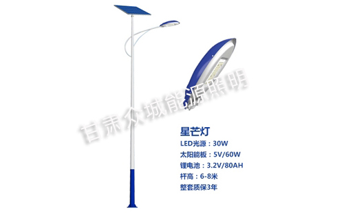 叶城太阳能路灯核心技术参数解读